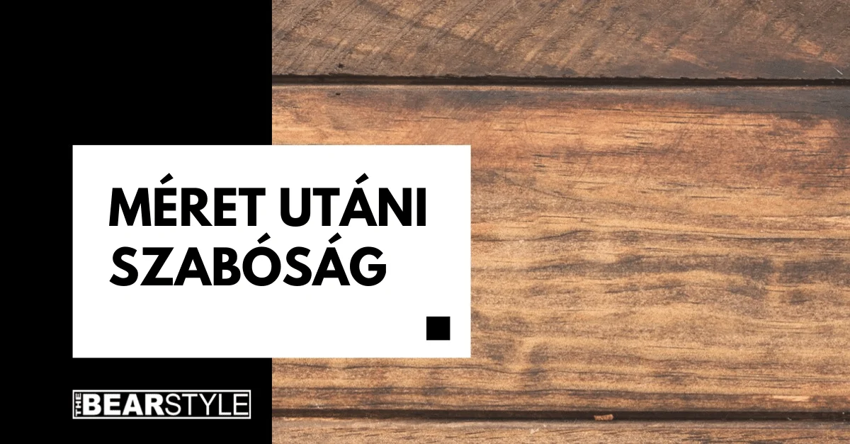 Méret utáni szabóság