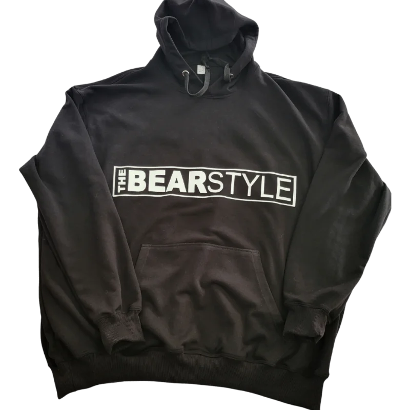 TBS férfi belebújós kapucnis felső, feliratos | The Bear Style |The Bear Style Kft. - beleb j s kapucnis feliratos fels